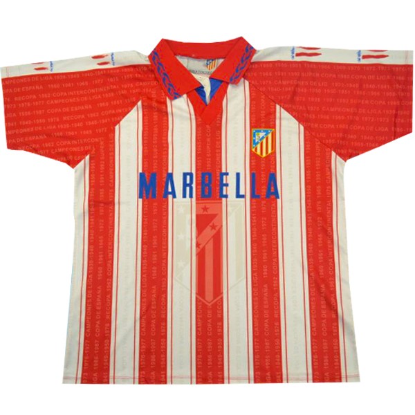 Camiseta Atletico Madrid 1ª Retro 1995 1996 Rojo